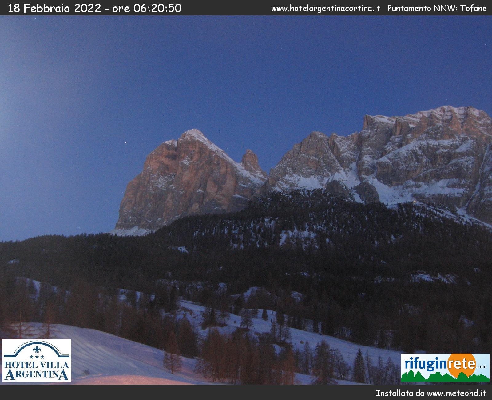 Webcam Gruppo delle Tofane - Cortina d'Ampezzo, Dolomiti Superski