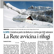 Gazzettino di Belluno 6 Novembre 2014