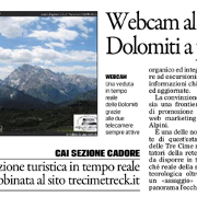 Gazzettino di Belluno 5 Luglio 2015