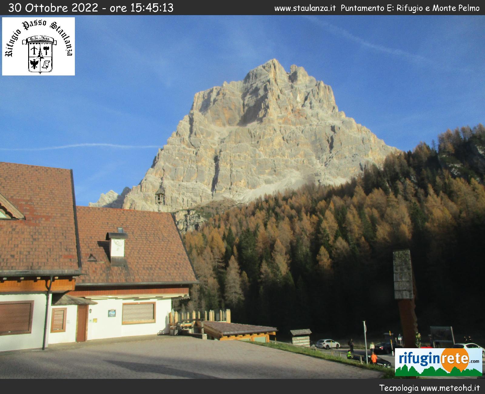 Webcam Zoldo - Passo Staulanza 1.775 m. (BL)